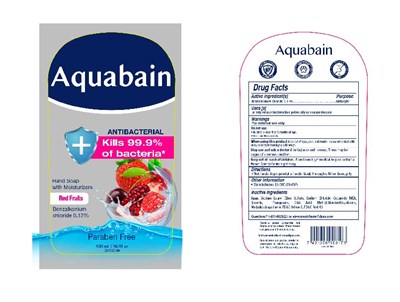 label - Eti aquabain red fruits